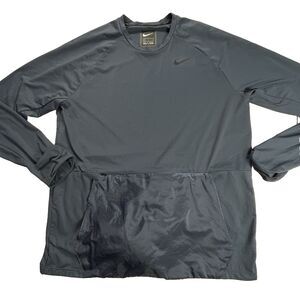 Nike Therma Sphere Tech Pack Running Shirt Men's  Packable Blue AR1712 427 Lg